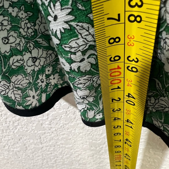 *Jessica Simpson Dress Green Floral Size 10 Sundress - Picture 7 of 9